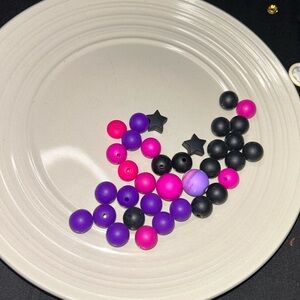 35 Colorful Bead Set with Stars
